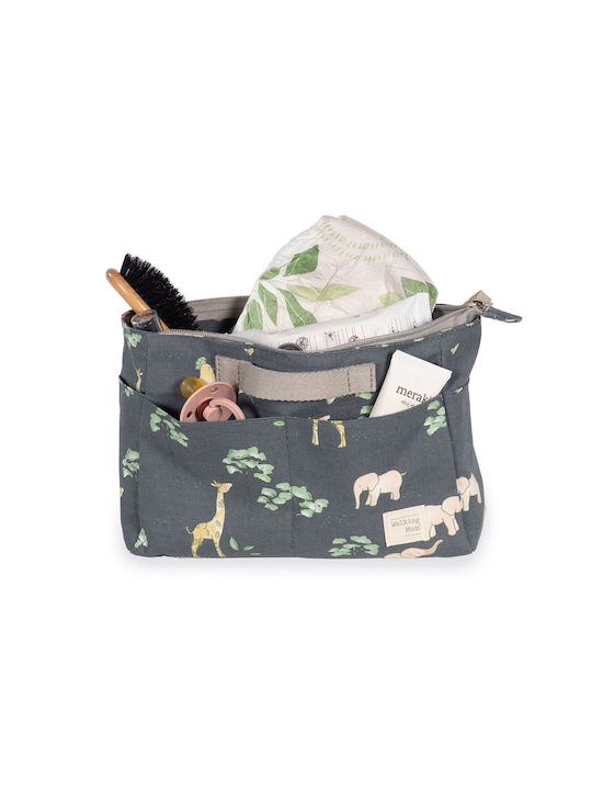 Walking Mum Baby Toiletry Bag Baobab Gray