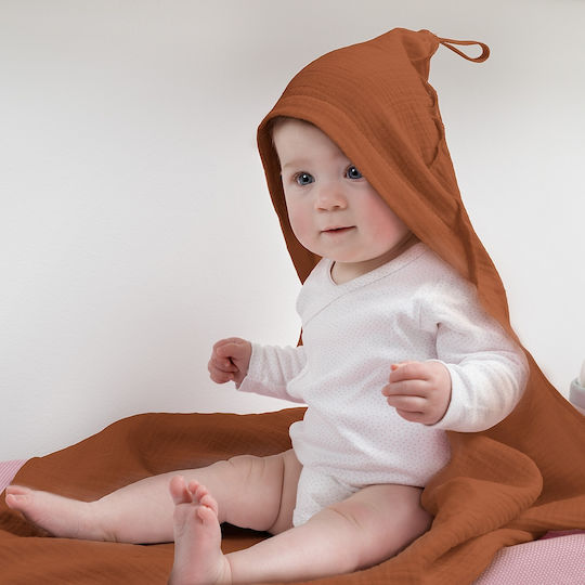 Cottonbaby Halat De Baie Pentru Bebeluşi Cu Glugă