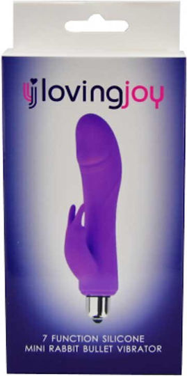 Loving Joy Mini Δονητής 14cm Μωβ
