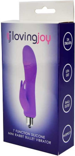 Loving Joy Mini Δονητής 14cm Μωβ