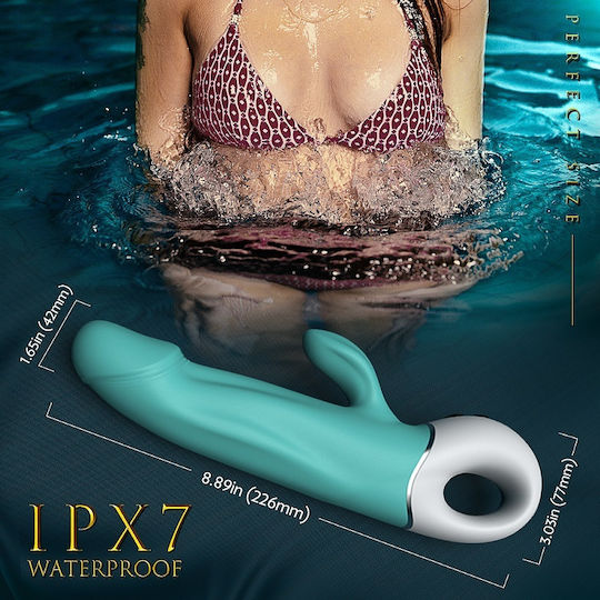 La Lolita Amsterdam Shande Wave Vibrator Kaninchen 21,7cm Orange