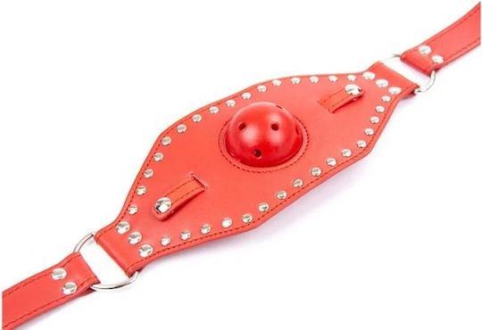 STD BDSM Maske in Rot Farbe