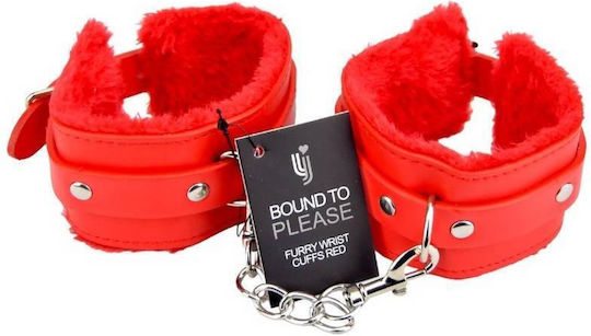 Loving Joy Bound To Please Χειροπέδες σε Κόκκινο Χρώμα