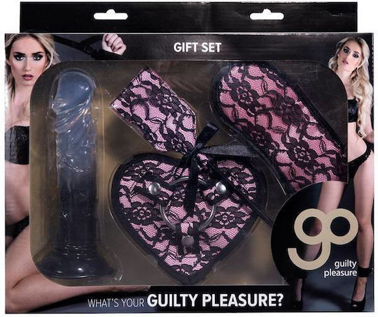 Guilty Pleasure Kit BDSM Kit σε Μωβ Χρώμα 4τμχ