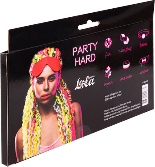 Lola Games Mască BDSM în Culoare Roșu