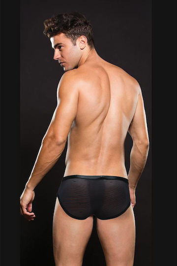 Envy Locker Room Brief Herren Sexy Slip Schwarz