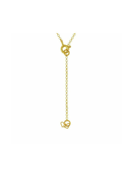 Amor Amor Gold Plated Silver Chain Kids Necklaces 10633