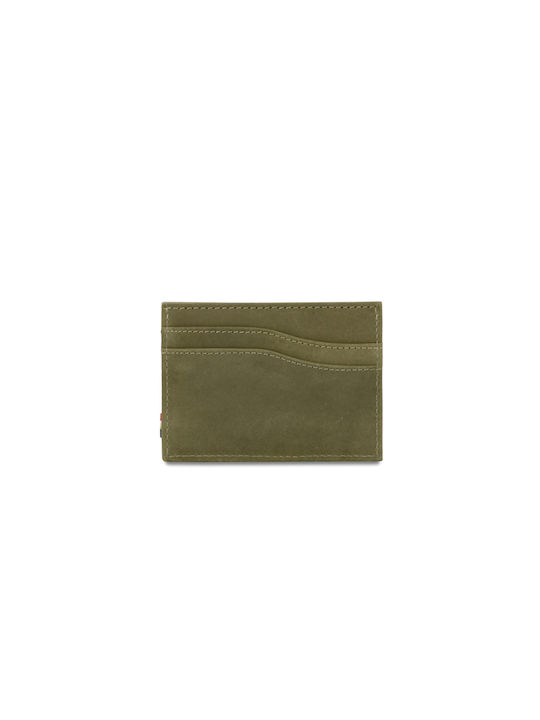 Garzini Ανδρικό Πορτοφόλι Καρτών με RFID Πράσινο
