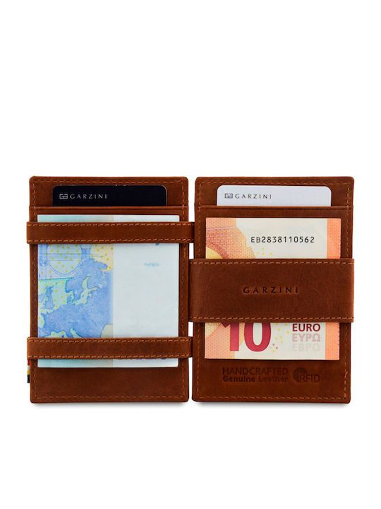 Essenziale Кожен Мъжки Портфейл За Карти С RFID Кафяв