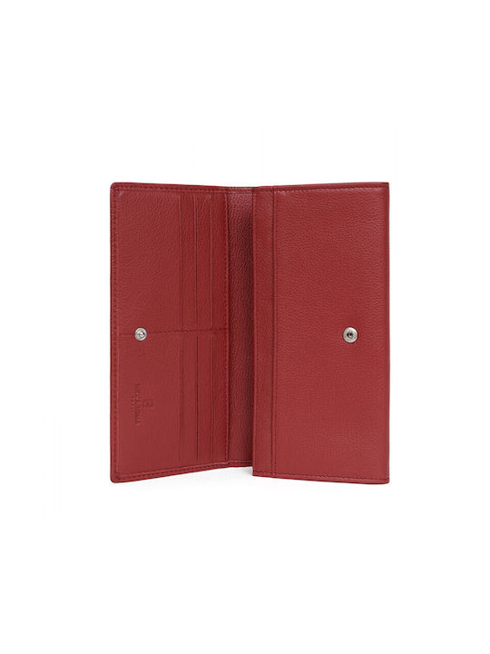 Small Leather Women's Wallet Red