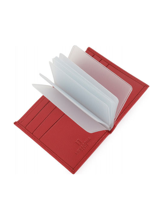 Leather Women's Wallet Classic Red