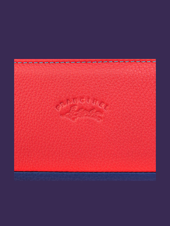 Large Leather Women's Wallet Classic Red