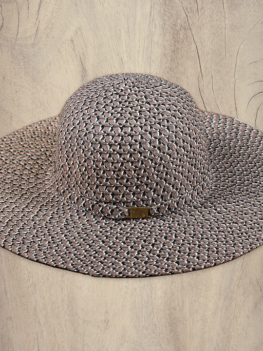 Ble Resort Collection Frauen Rattangeflecht Hut Braun