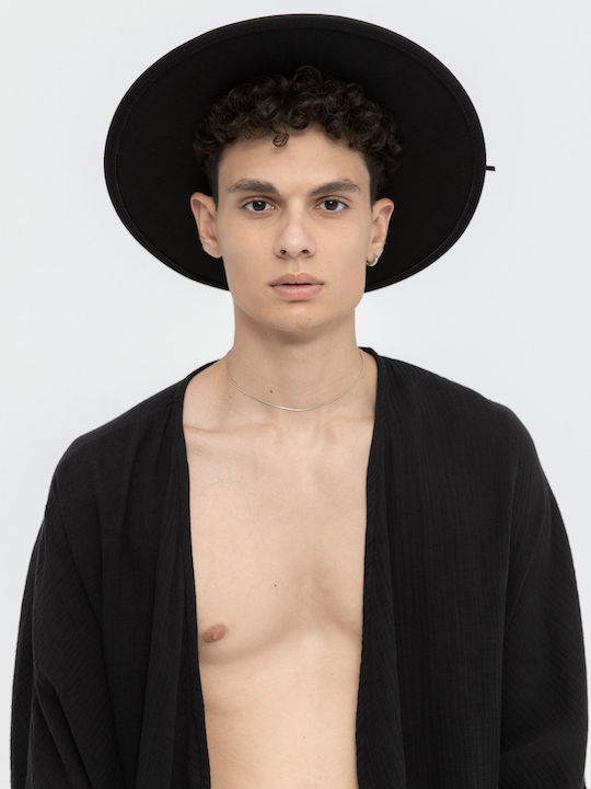 Aristoteli Bitsiani Fabric Men's Hat Black