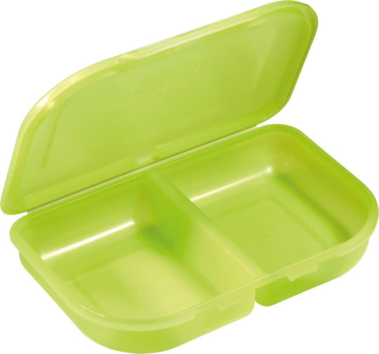 Herlitz Plastik Kinder Lebensmittelbehälter Grün 23 x 15.5 x 4cm