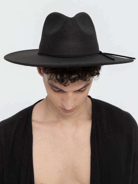 Aristoteli Bitsiani Fabric Men's Hat Black