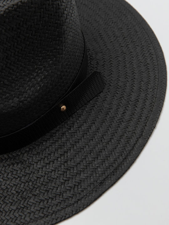 Aristoteli Bitsiani Men's Hat Fedora Black