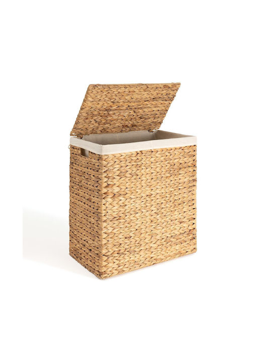 La Redoute Interieurs Wäschekorb Korbweide mit Deckel Beige
