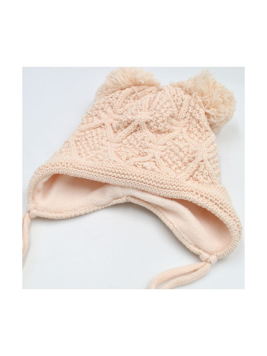 Extan Bebe Kids Beanie Knitted Beige