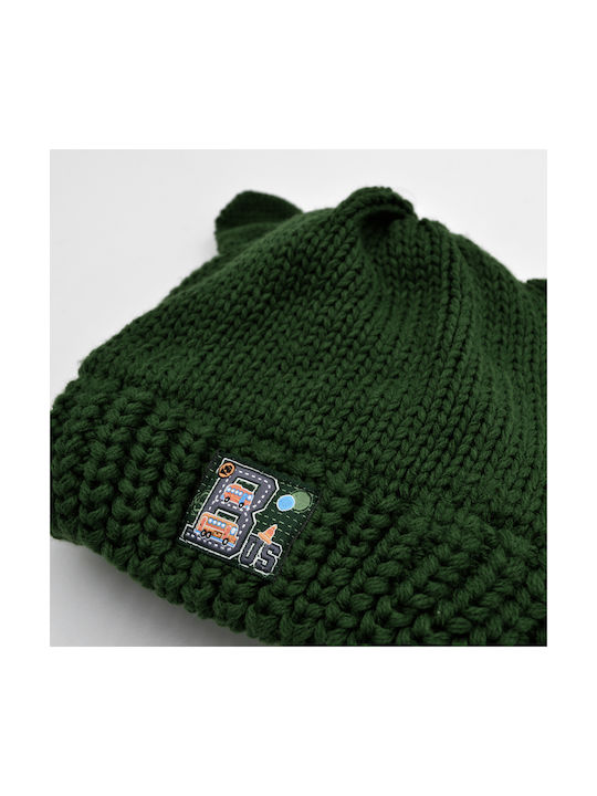 Extan Bebe Kids Beanie Knitted Green