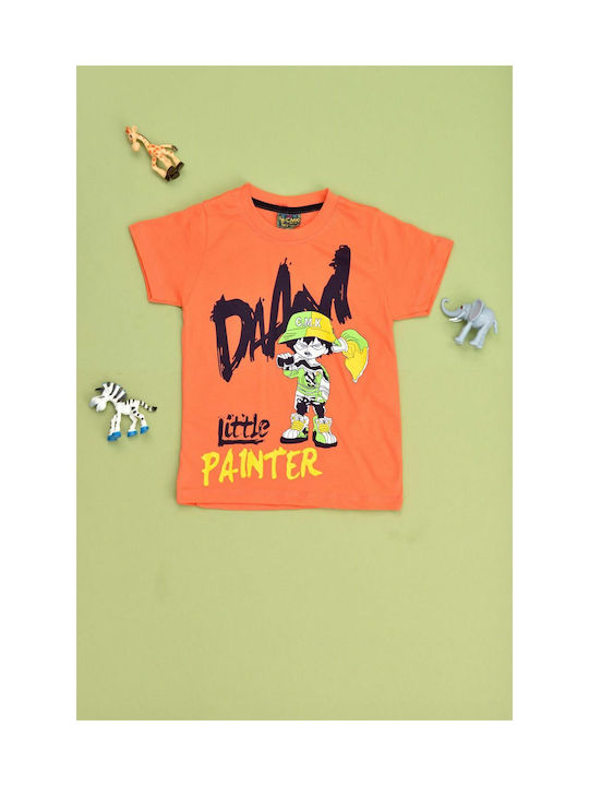 Potre Kinder-T-Shirt Orange