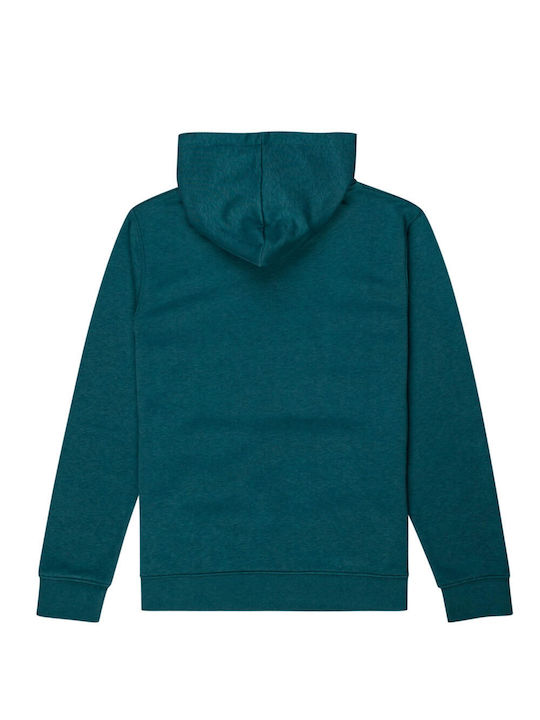 Element Kids Sweatshirt with Hood and Pocket Green VERTICAL