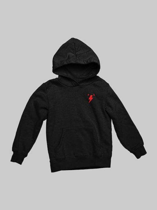 Kinder-Sweatshirt mit Kapuze und Taschen Weiß