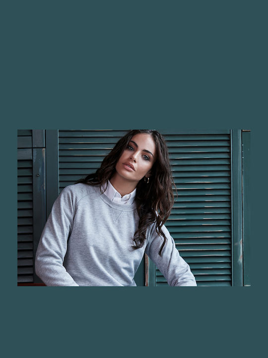 Tee Jays Women's Long Sleeve Promotional Sweatshirt Heather Grey