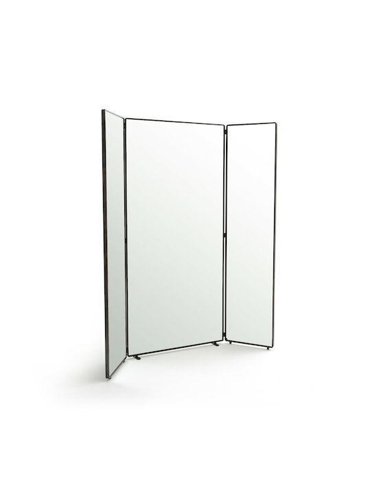 Am.Pm Boden- oder Standspiegel mit Grauem Metallischem Rahmen 162x162cm