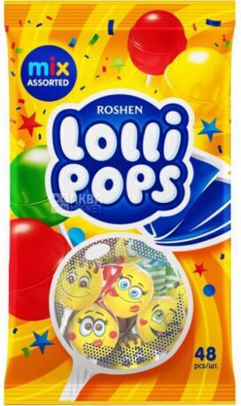 Γλειφιτζουρι Roshen Fruit Mix 15gr