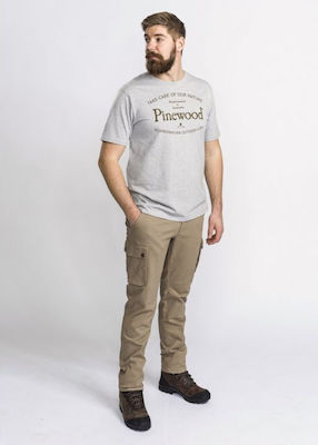 Pinewood T-shirt in Gray color