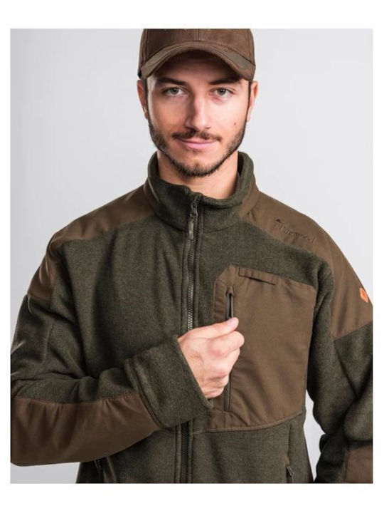 Pinewood Forest Jagdjacke Vlies Grün