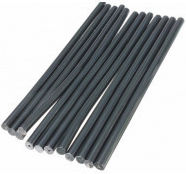 Haitronic Ράβδοι Σιλικόνης HR0478 Μαύρο 7mm 10τμχ