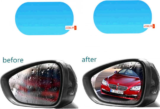 Carsun Protecții Membrane pentru Oglinzi Auto 10cm x 10cm 2buc