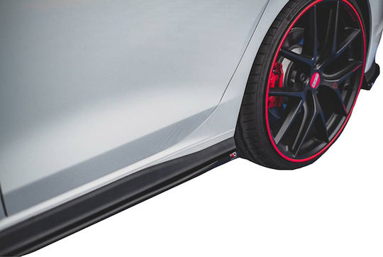 Maxton Design Door Sill Car Sideways Compatible with Volkswagen Golf