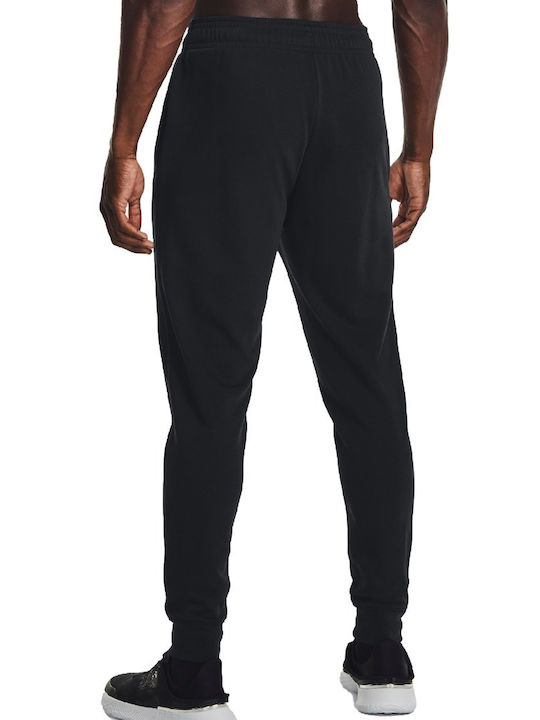 Under Armour RIVAL TERRY Men's Sweatpants with Rubber Black