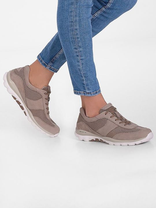 Gabor Damen Sneakers Beige