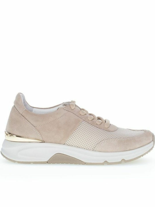 Damen Sneakers Beige