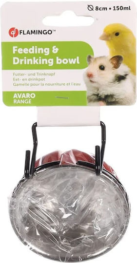 Flamingo Alimentator / Alimentator De Apă Pentru Păsări În Culoare Roșie