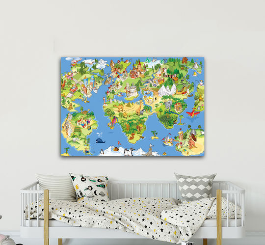 I-gallery Kids Canvas Wall Painting 70x50cm