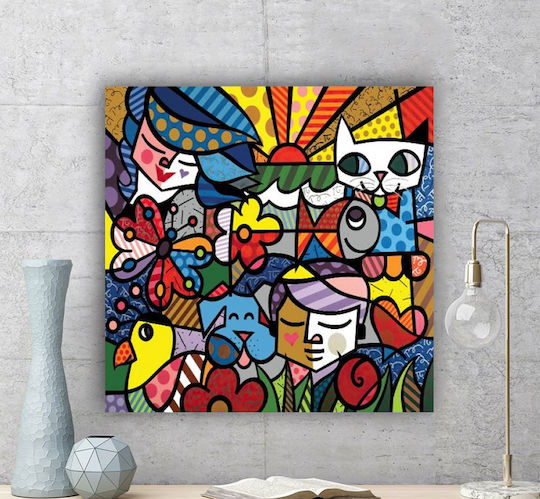 I-gallery Kids Canvas Wall Painting 40x40cm
