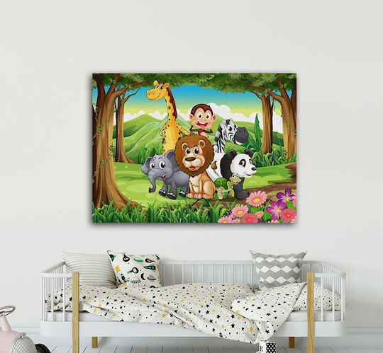 I-gallery Παιδικός Πίνακας σε Καμβά 150x100εκ.
