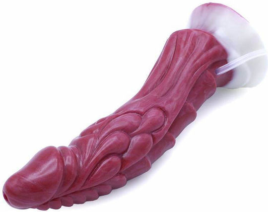 Kiotos Monstar Realistic Dildo with Suction Cup and Ejaculating Red 20.5cm