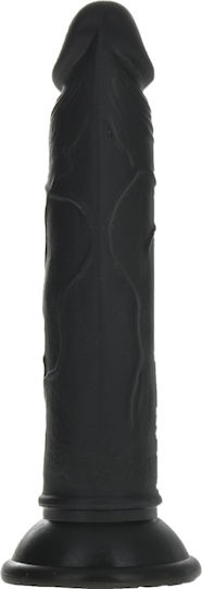 Passion Labs Jared Dildo Realistic Cu Ventuză Negru 19cm