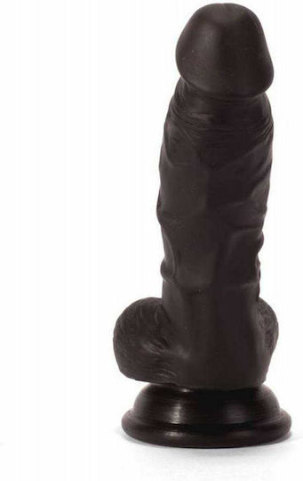 X-Men Dildo Glass Dildo with Balls and Suction Cup Black 41cm