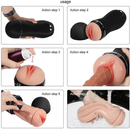 Shequ Masturbator Vagina with Vibration