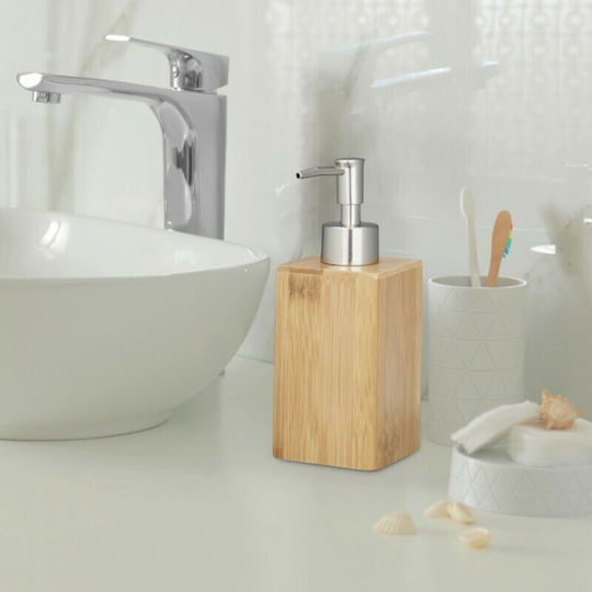 Relaxdays Spender aus Bambus Braun 240ml
