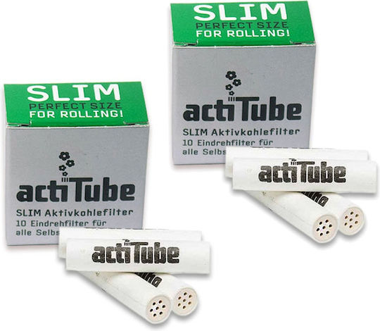 ActiTube Slim Φίλτρα Πίπας 10τμχ