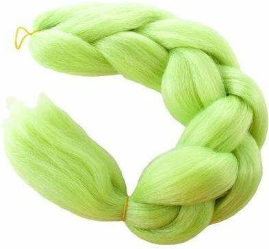 Haarteile in Grün Farbe 60cm
