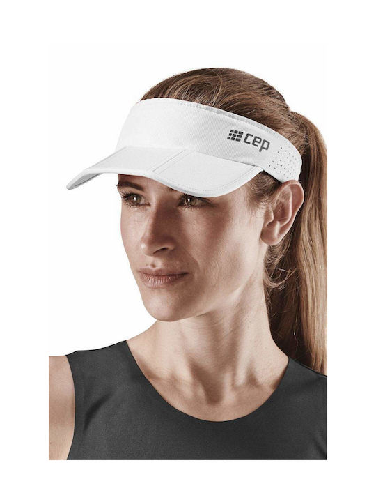 CEP Καπέλο Visor Λευκό